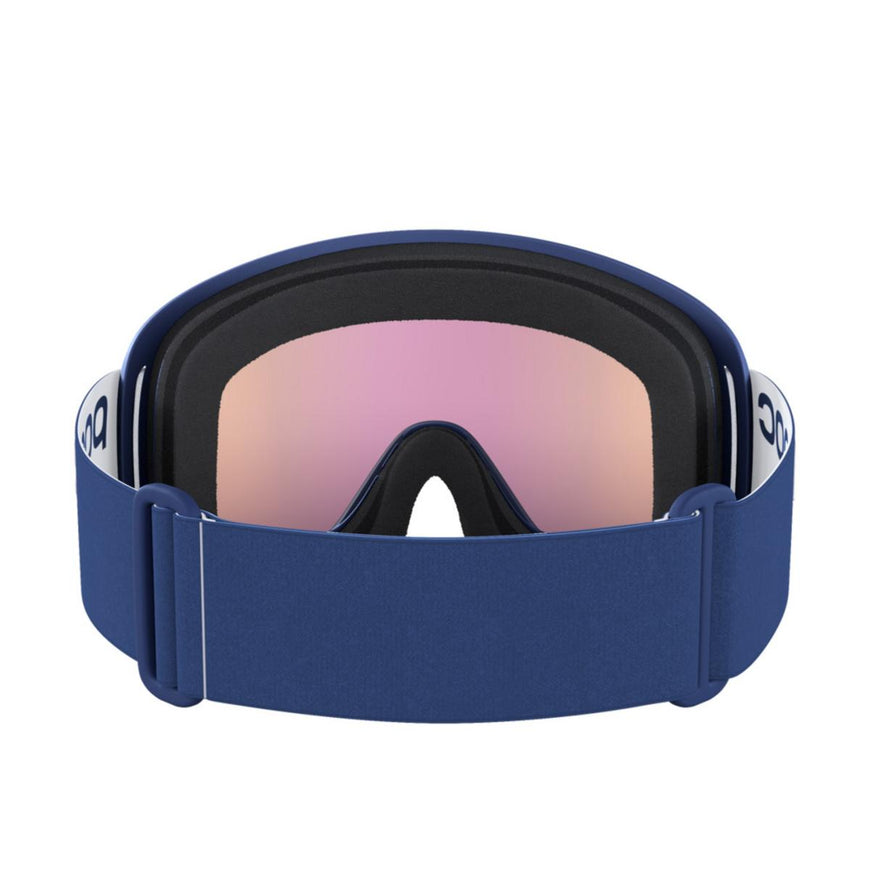 POC Opsin Ski Goggles Partly Sunny Orange Lens - Lead Blue Frame