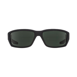 Spy Optic Dirty Mo Soft Matte Black - HD Plus Gray Green