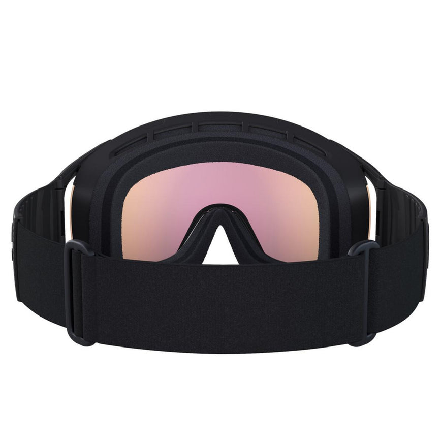 POC Zonula Ski Goggles Partly Sunny Orange Lens - Uranium Black Frame