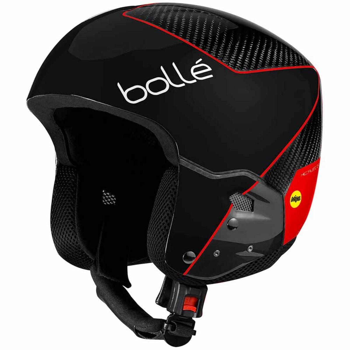 Bolle Medalist Carbon Pro MIPS Ski Helmet - Race Black Red