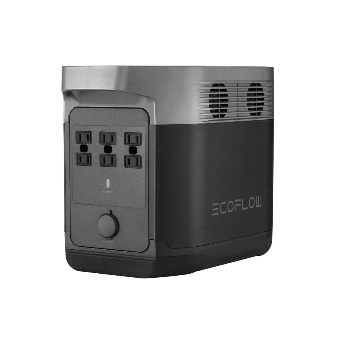 EcoFlow Delta 1000 Portable Power Station - Gray & Black