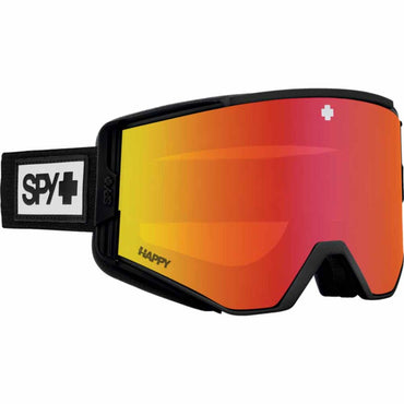 Spy Optic Ace Goggle Matte Black - Happy LL Gray Green with Red Spectra Mirror