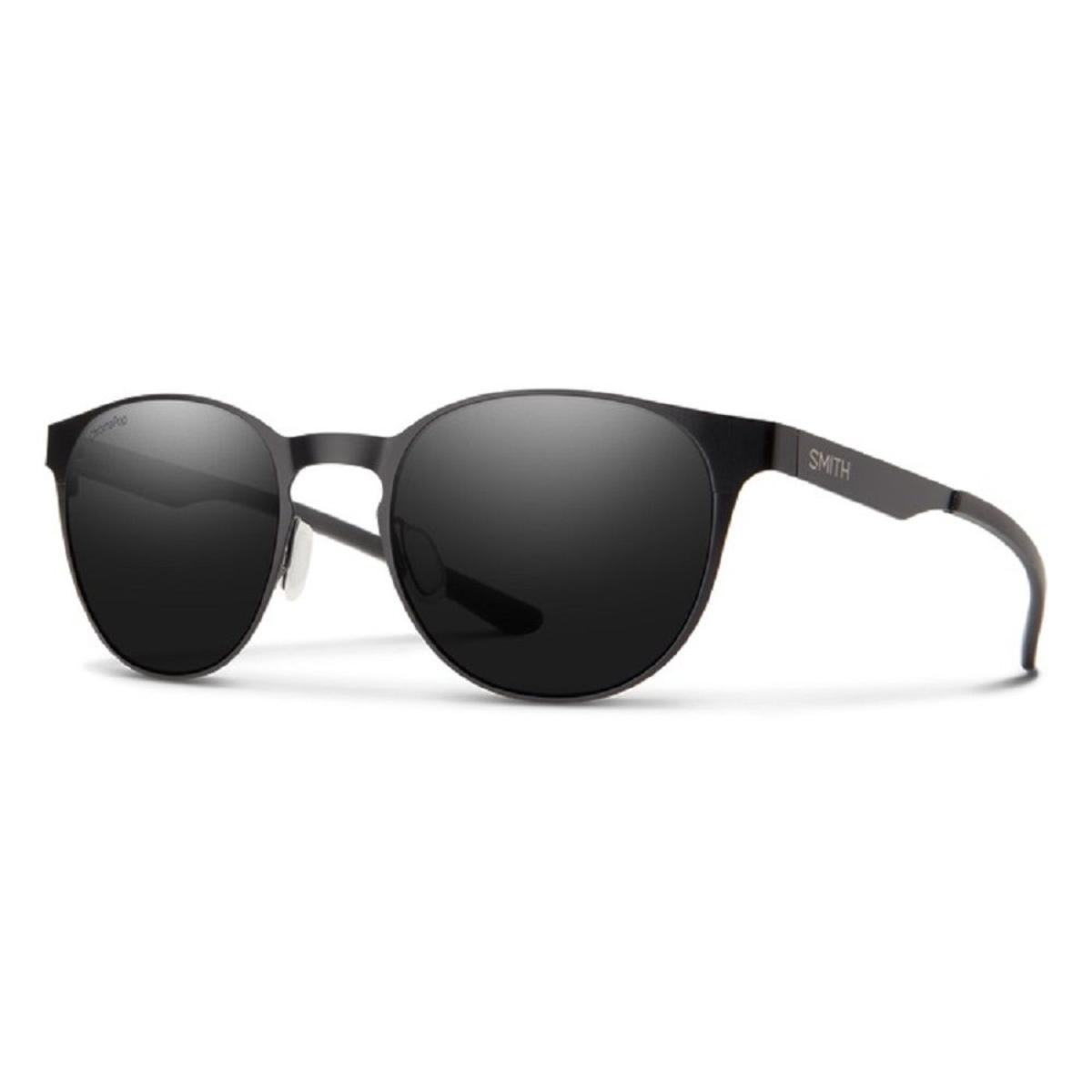 Smith Optics Eastbank Metal Sunglasses ChromaPop Polarized Black - Matte Black Frame