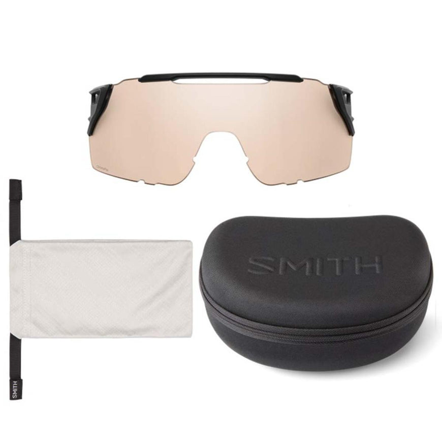 Smith Optics Attack MAG MTB Sunglasses ChromaPop Black - Matte Black Frame