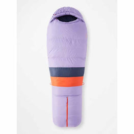 Marmot Women's Teton 15Â° Sleeping Bag - Long/Paisley Purple/Arctic Navy