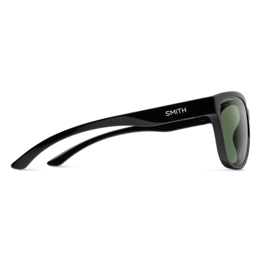 Smith Optics Women's Monterey Sunglasses ChromaPop Polarized Gray Green - Black Frame