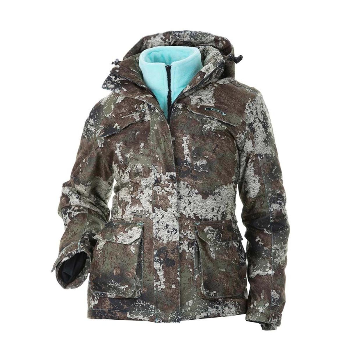 DSG Kylie 3.0 3-in-1 Hunting Jacket with Removable Fleece Liner - True Timber Strata