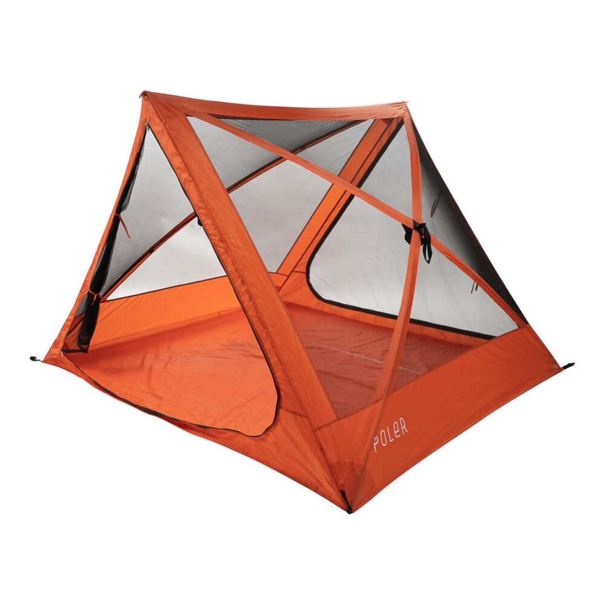 Poler 4 Person Tent - Orange