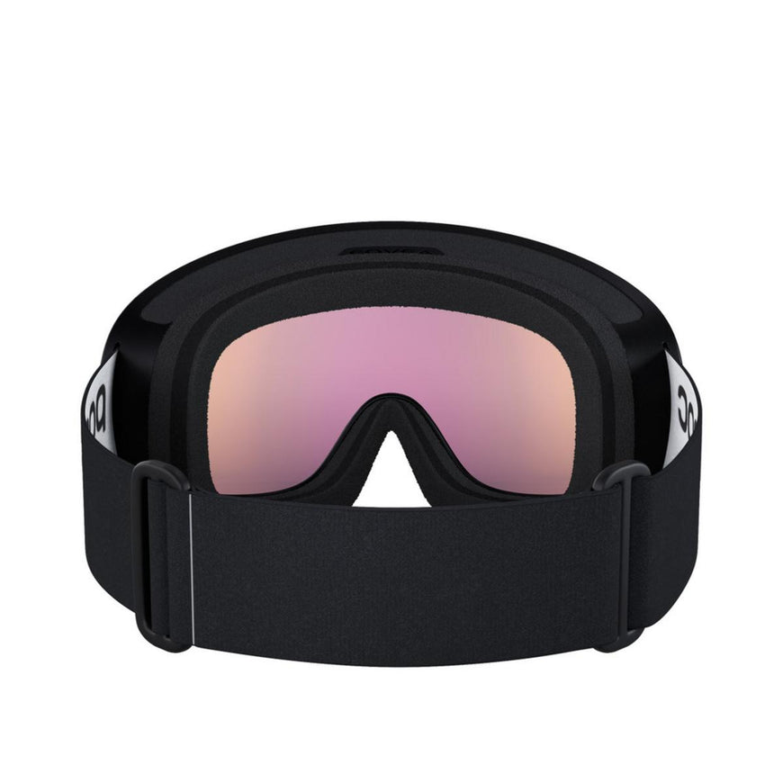 POC Fovea Ski Goggles Partly Sunny Orange Lens - Uranium Black Frame