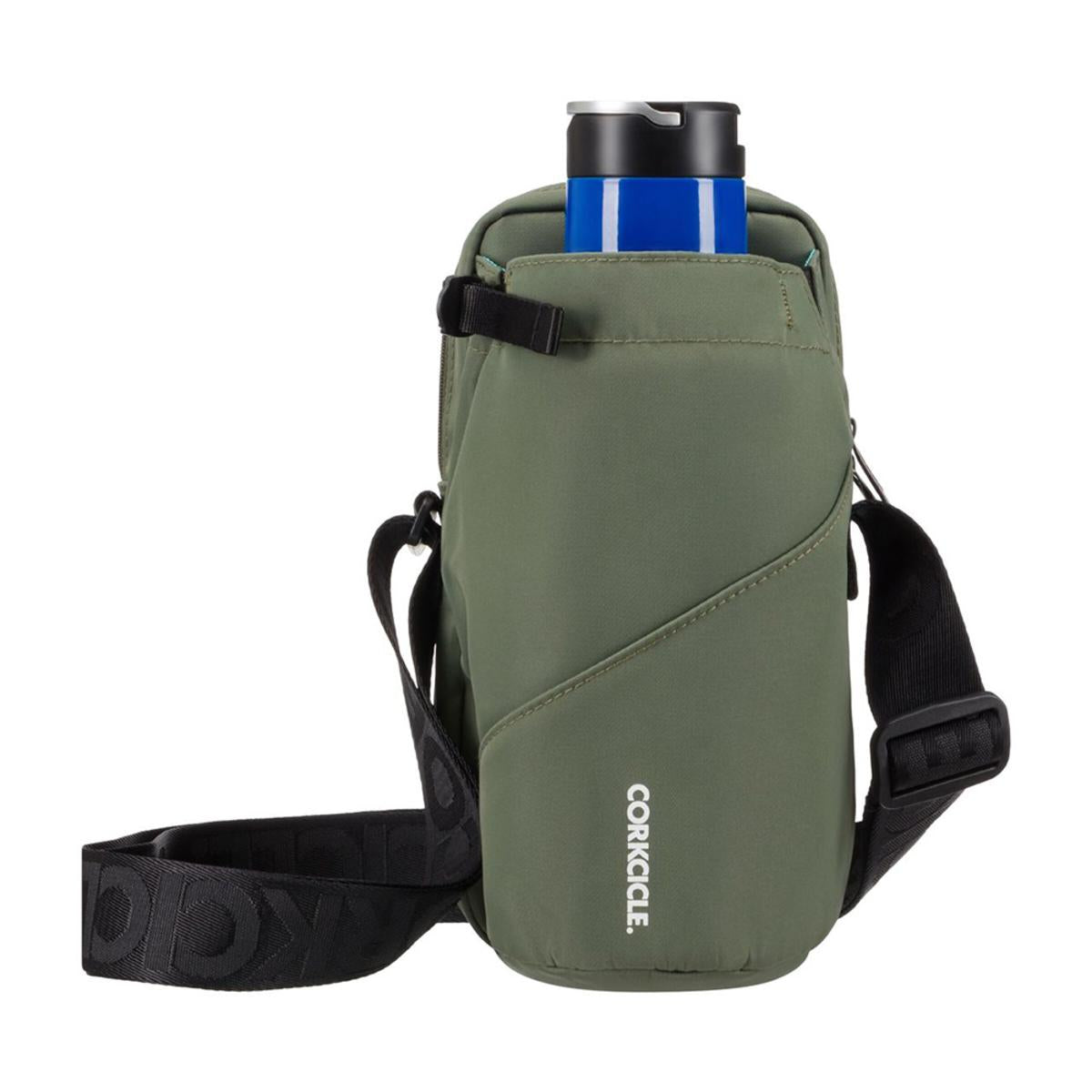 Corkcicle Crossbody Water Bottle Sling Bag - Black Neoprene – Adventure  Outfitter