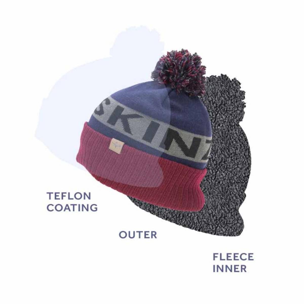 SealSkinz Foulden Water Repellent Cold Weather Bobble Hat