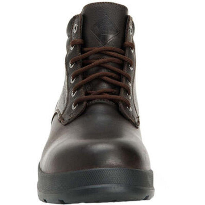 Muck Men's Chore Farm Leather Lace Up Comp Toe Boots