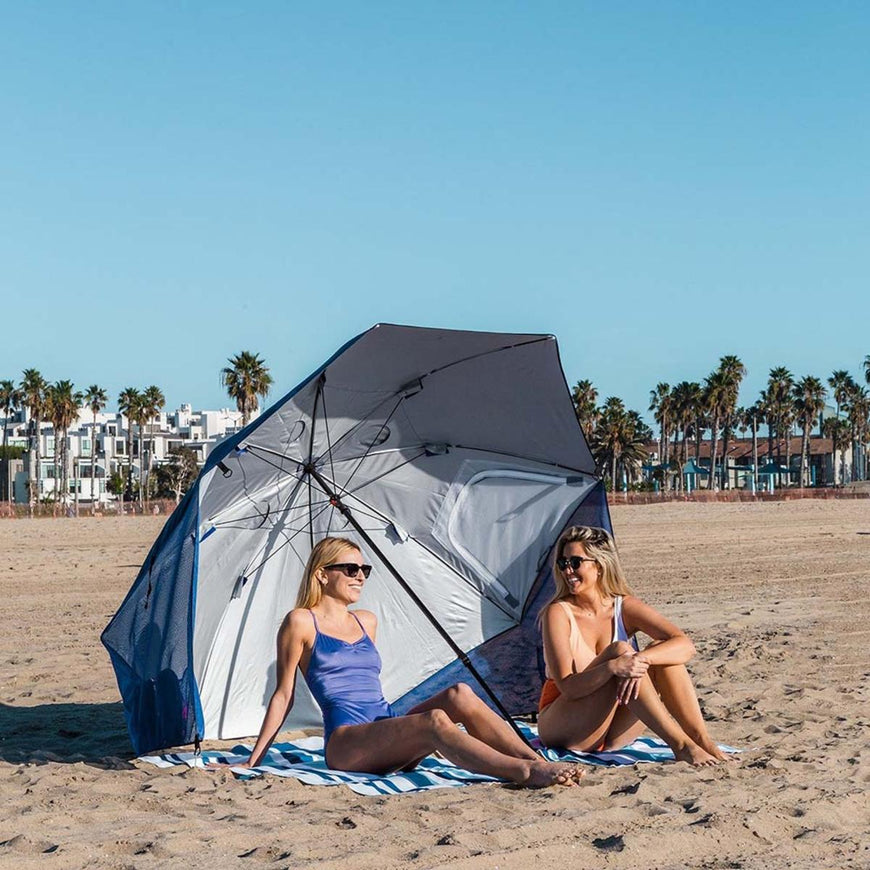 CGear Sand-Free Beach Umbrella - Navy