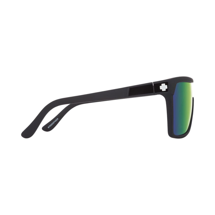 Spy Optic Flynn Matte Black - HD Plus Bronze with Green Spectra Mirror