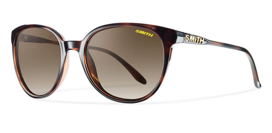 Smith Optics Archive Cheetah Sunglasses Tortoise Carbonic Polarized Brown Gradient