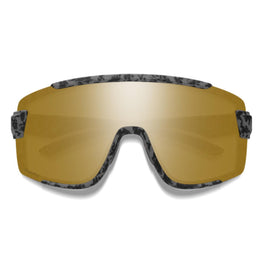 Smith Optics Wildcat Sunglasses ChromaPop Polarized Bronze Mirror - Matte Gray Marble Frame