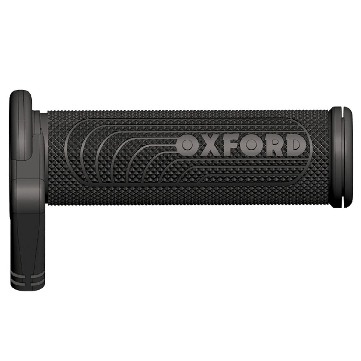 Oxford Premium Sports Replacement Right Throttle Grip with Waterproof Connector