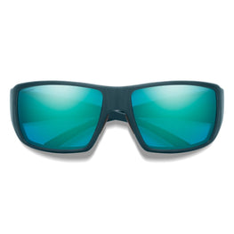 Smith Optics Guide's Choice Sunglasses ChromaPop Glass Polarized Opal Mirror - Matte Pacific Frame