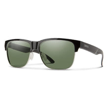 Smith Optics Lowdown Split Sunglasses ChromaPop Polarized Gray Green - Black Frame