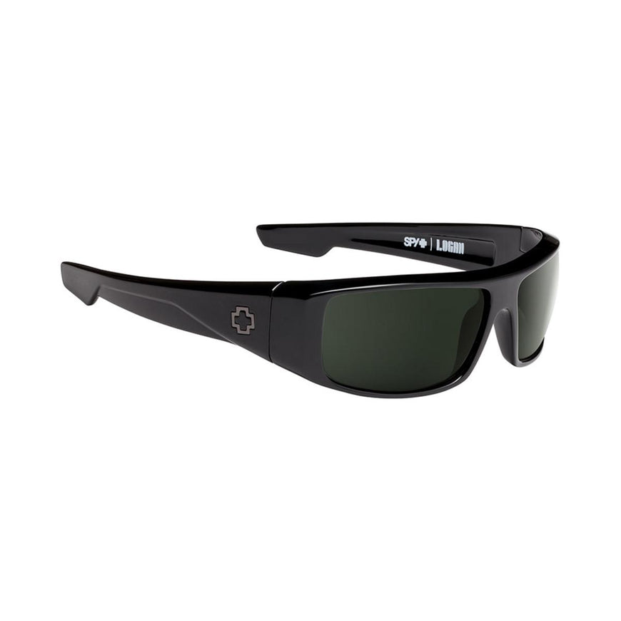 Spy Optic Logan Black - Happy Gray Green Polar