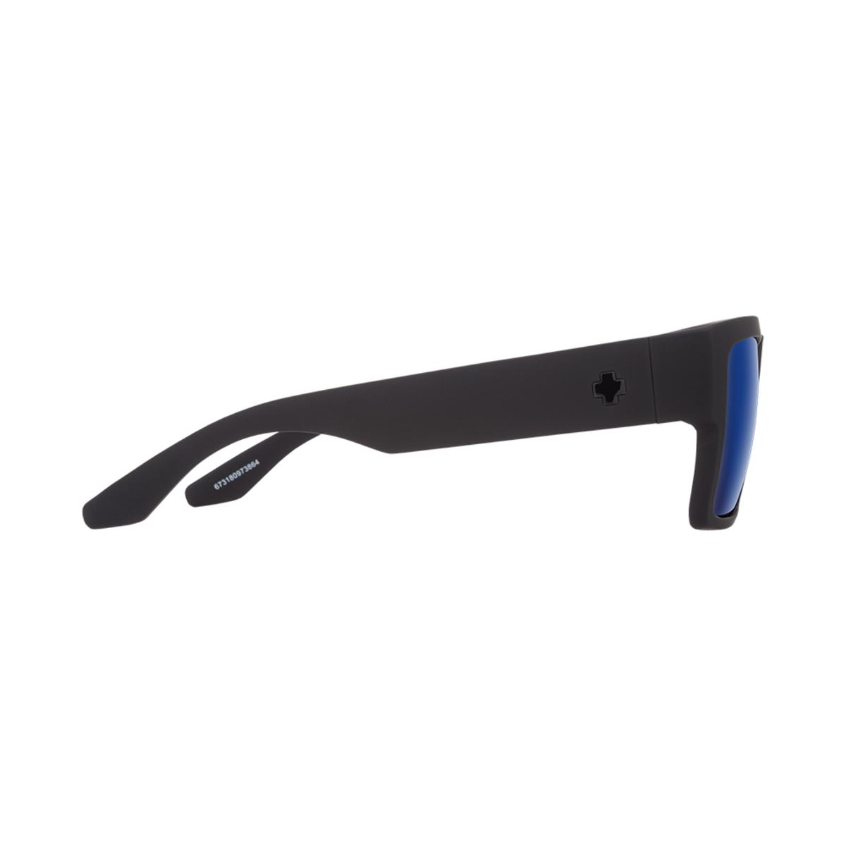 Spy Optic Cyrus Soft Matte Black - HD Plus Bronze with Blue Spectra Mirror