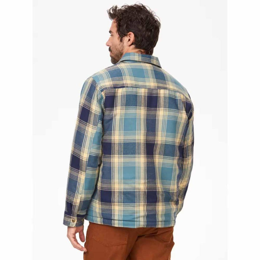 Marmot Men's Ridgefield Heavyweight Sherpa-Lined Flannel Shirt Jacket