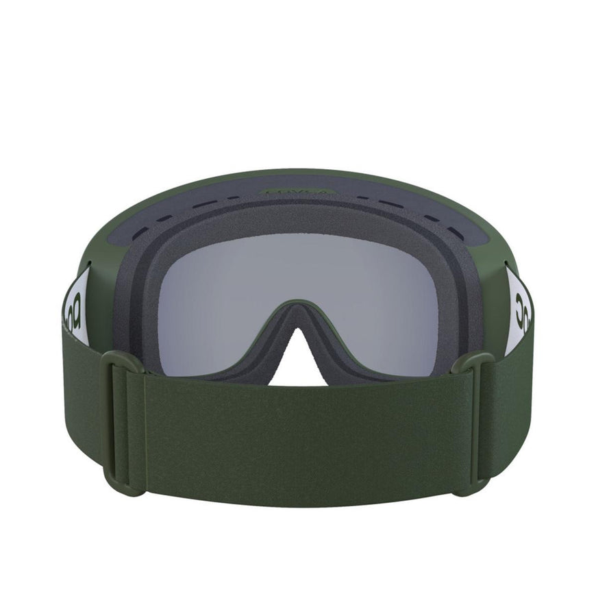 POC Fovea Ski Goggles Partly Sunny Ivory Lens - Epidote Green Frame