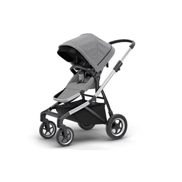 Thule Sleek City Stroller - Aluminium/Gray Melange