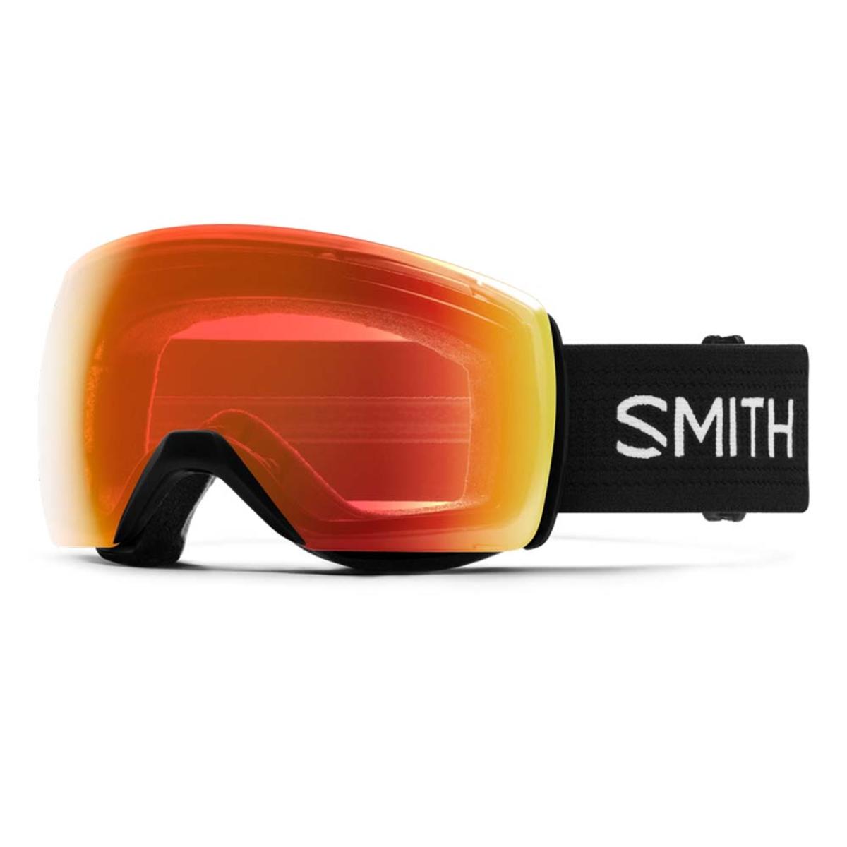 Smith Optics Skyline XL Goggles Chromapop Everyday Red Mirror - Black Frame