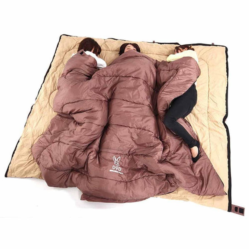 DOD Outdoors Wagaya Sleeping Bag - Maroon/Tan