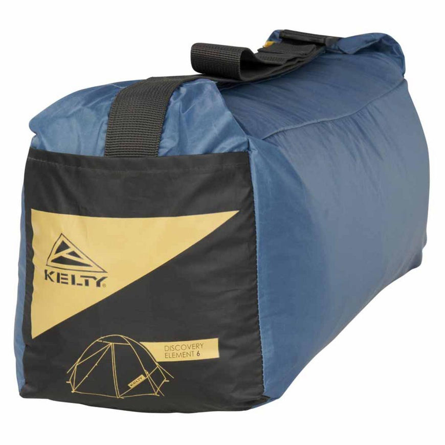 Kelty Discovery Element 6 Person Tent - Iceberg Green/Agean Blue