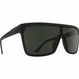 Spy Optic Flynn Soft Matte Black - Happy Boost Polar Black Mirror