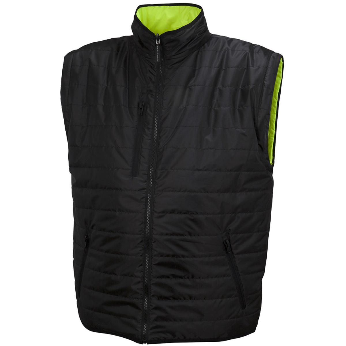 Pyramex Safety Winter Wear RJR33 Series Class 3 Hi-Vis Lime 4-in-1 Quilted Reversible Jacket