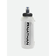 Nathan 18oz Soft Flask with Bite Top - Clear