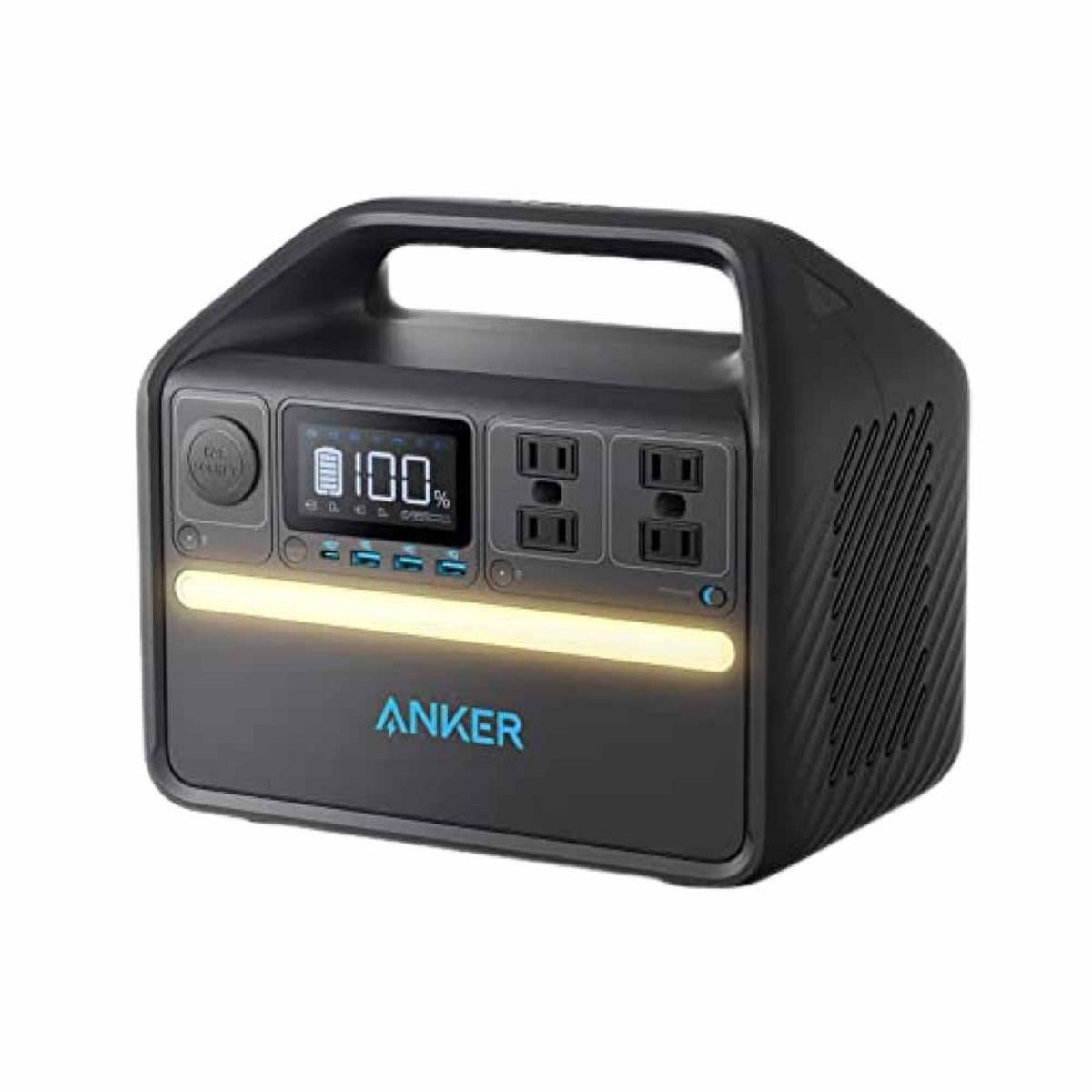 Anker PowerHouse 535 Portable Power Station - 512Wh/500W