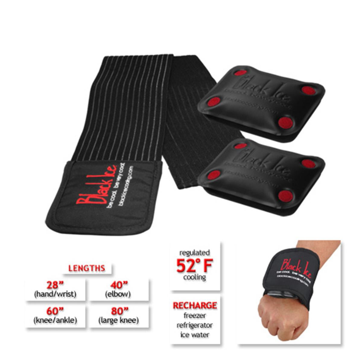 Black Ice CoolTherapy System - STX Sports Injury Relief 80