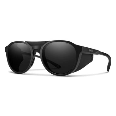 Smith Optics Venture Sunglasses ChromaPop Glass Polarized Black - Matte Black Frame