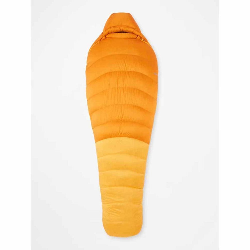 Marmot Men's Lithium 0 Left Zipper Sleeping Bag - Orange Pepper/Golden Sun