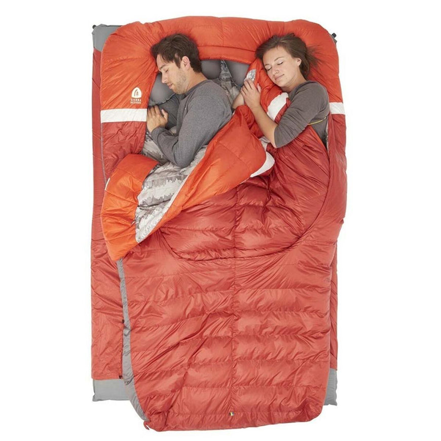 Sierra Designs Backcountry Bed Duo 650F 20 Degree Sleeping Bag - Regular