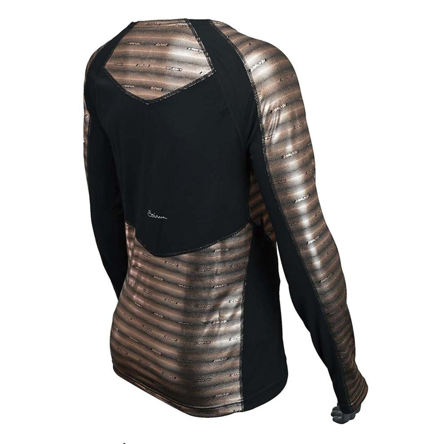 Seirus Women's Heatwave Mapped Base Layer Long Sleeve 1/4 Zip Top