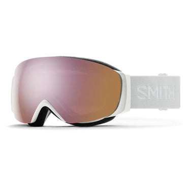 Smith Optics Women's I/O MAG S Goggles ChromaPop Everyday Rose Gold Mirror - White Vapor Frame