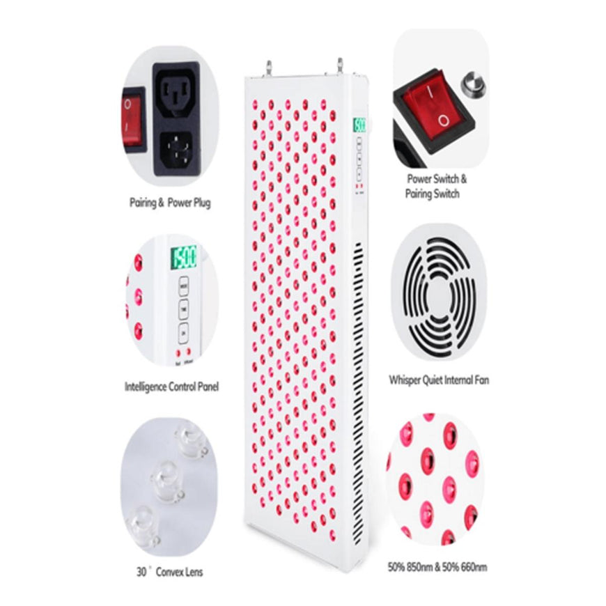 Orblife 1500W Red Light Therapy Body Panel