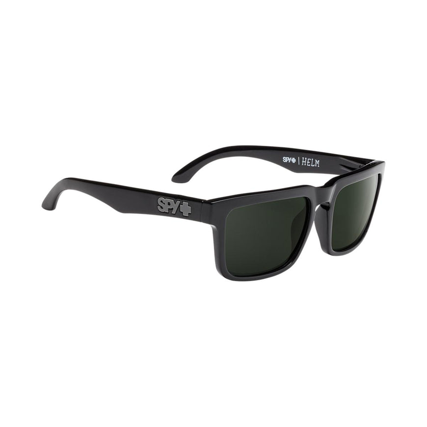 Spy Optic Helm Black - HD Plus Gray Green