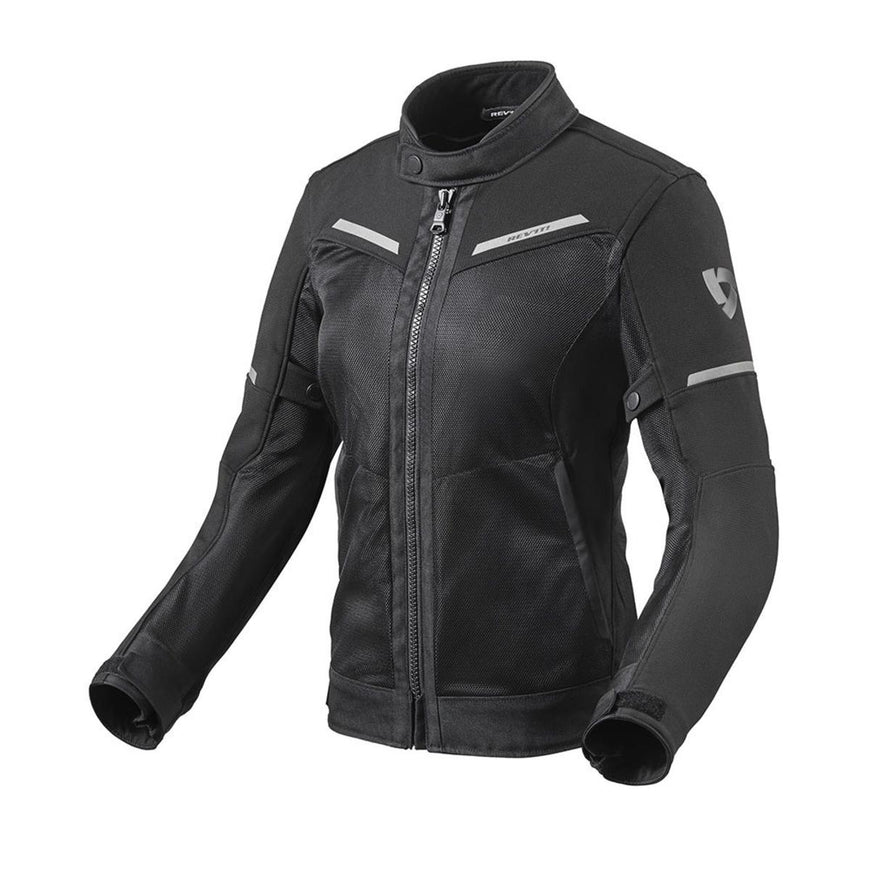 REV'IT Jacket Airwave 3 Ladies (Black/Silver, L38)