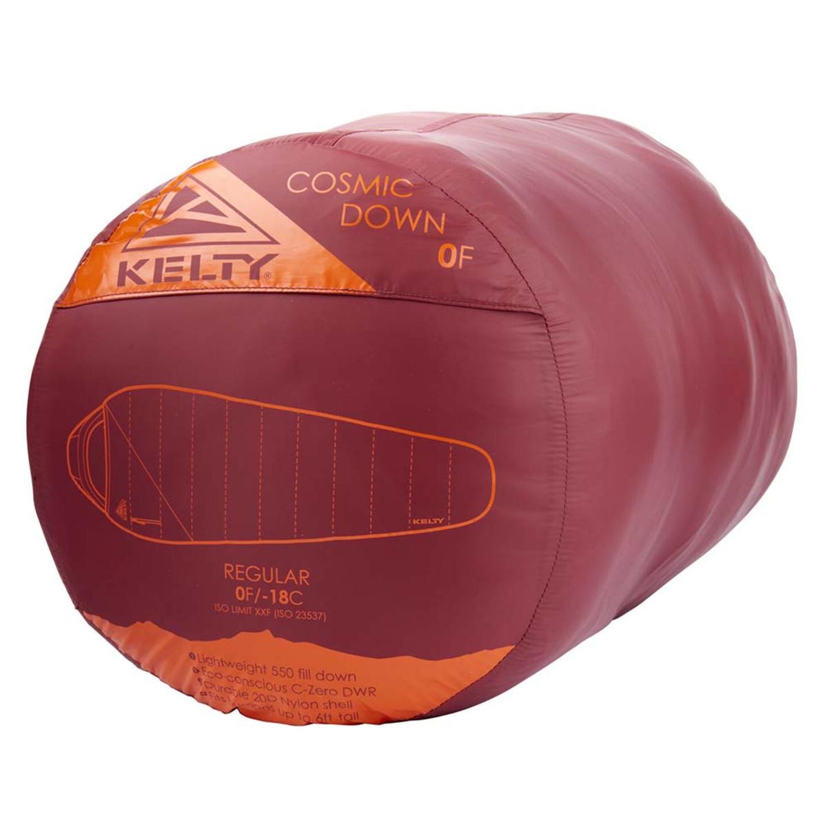 Kelty Cosmic 0 Deg 550 Down Sleeping Bag, Long Size, Right-Hand