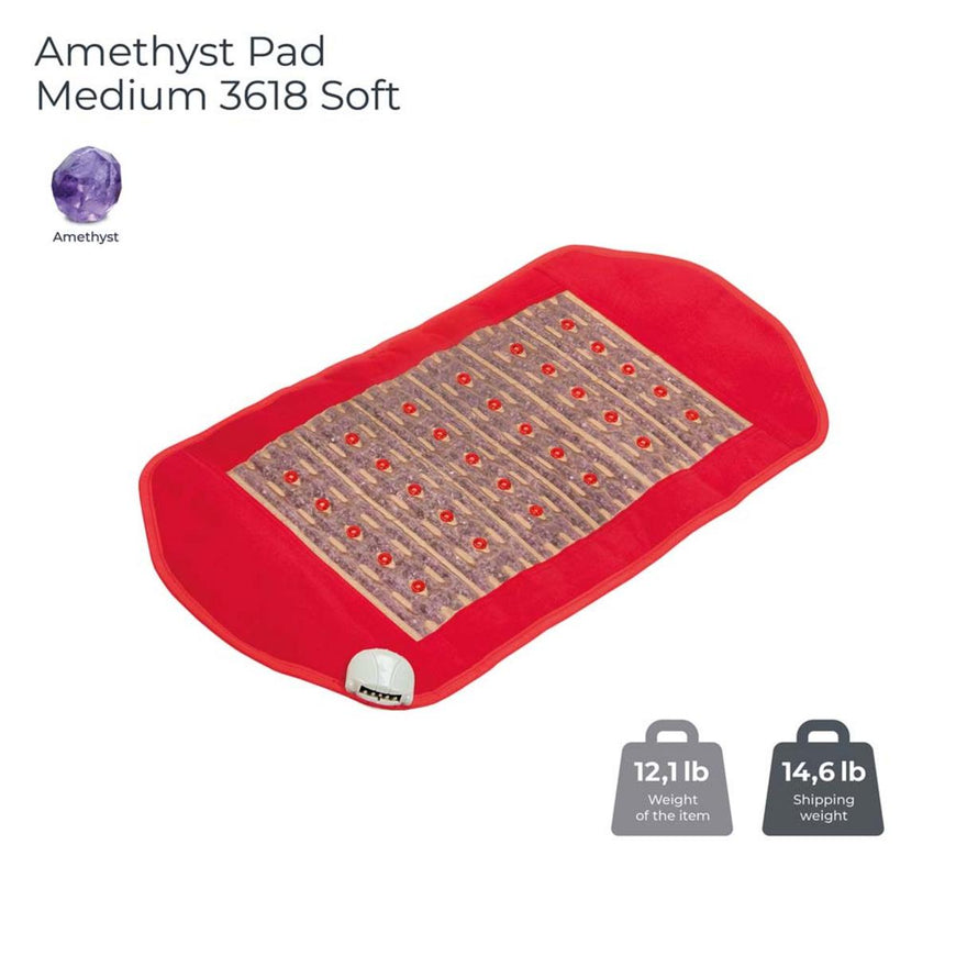HealthyLine Amethyst Pad Medium 3618 Soft - Photon PEMF InfraMat Pro