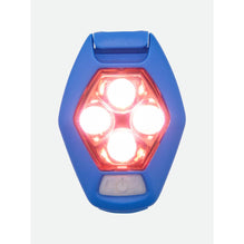 Nathan HyperBrite RX Strobe Rechargeable LED Clip Light - Blue Jewel